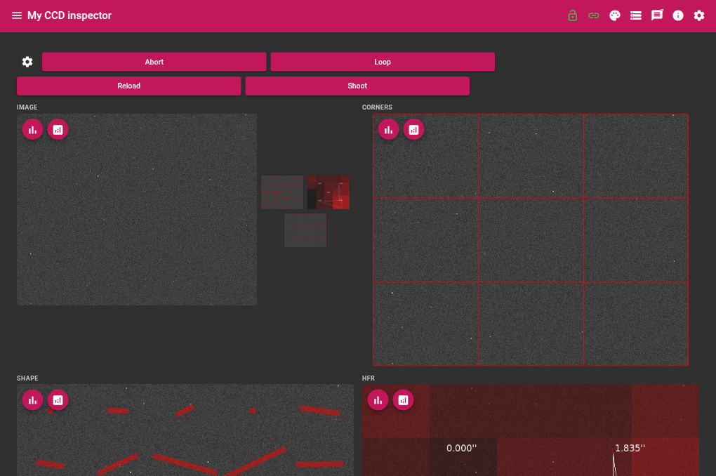 Inspector module screenshot
